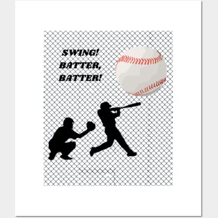 Swing Batter, Batter! Posters and Art
